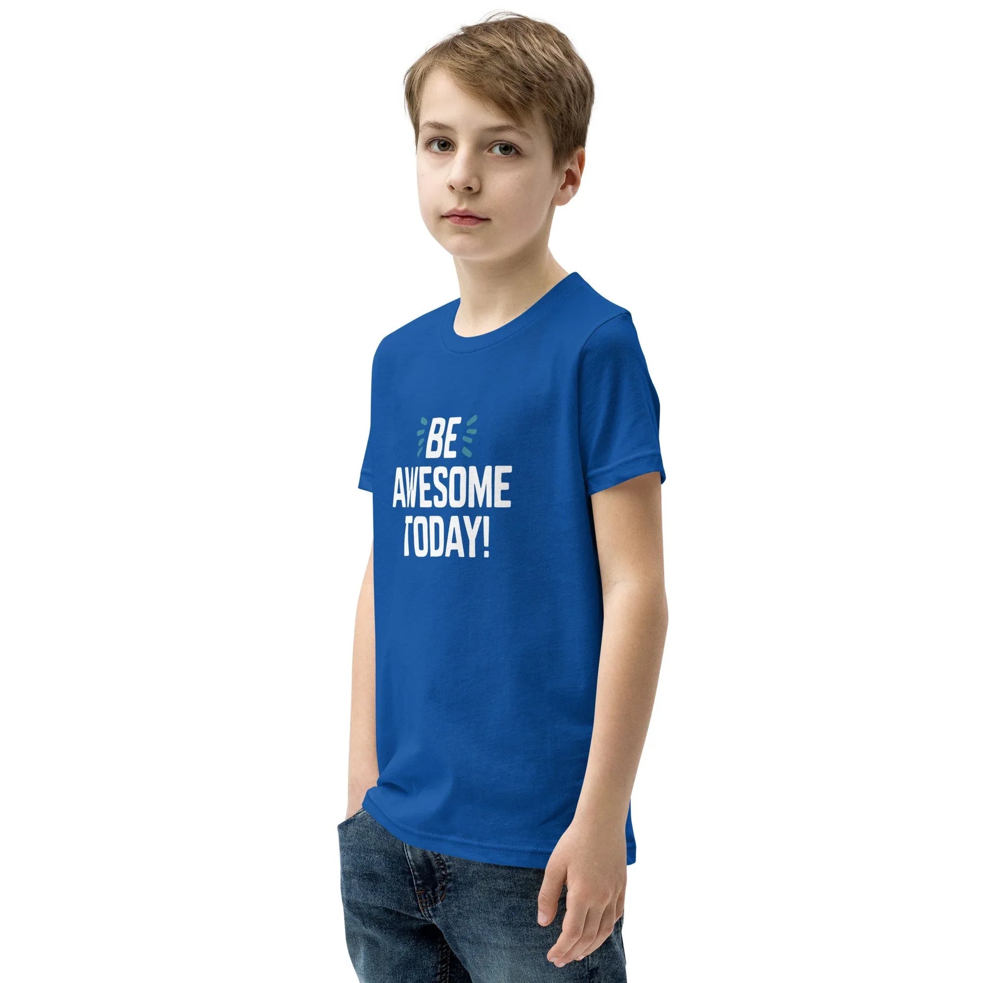 Youth Short Sleeve | BE AWESOME TODAY! - T-Shirt - AwRans Clothing
