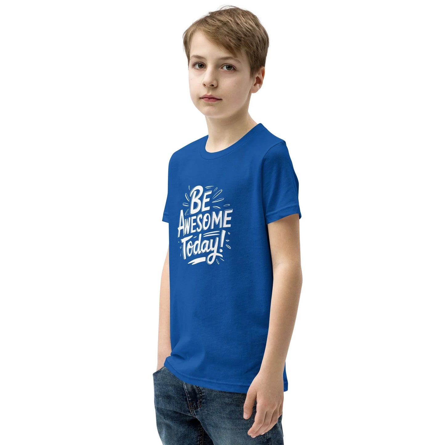 Youth Short Sleeve | BE AWESOME TODAY! - T-Shirt - AwRans Clothing