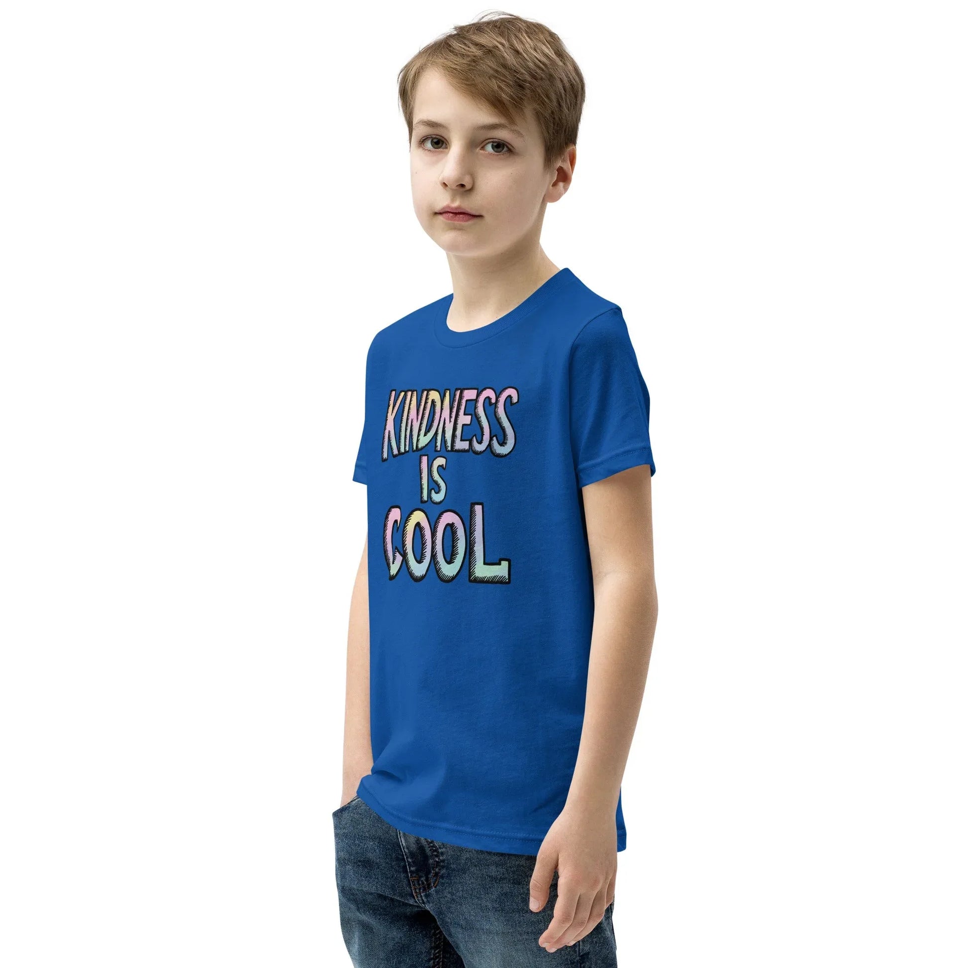 Youth Short Sleeve | KINDNESS IS COOL - T-Shirt - AwRans Clothing