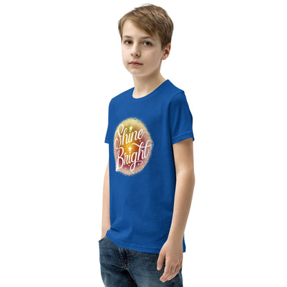 Youth Short Sleeve | Shine And Bright - T-Shirt - AwRans Clothing