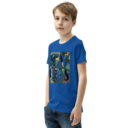 Youth Short Sleeve | Stay Curious - T-Shirt - AwRans Clothing