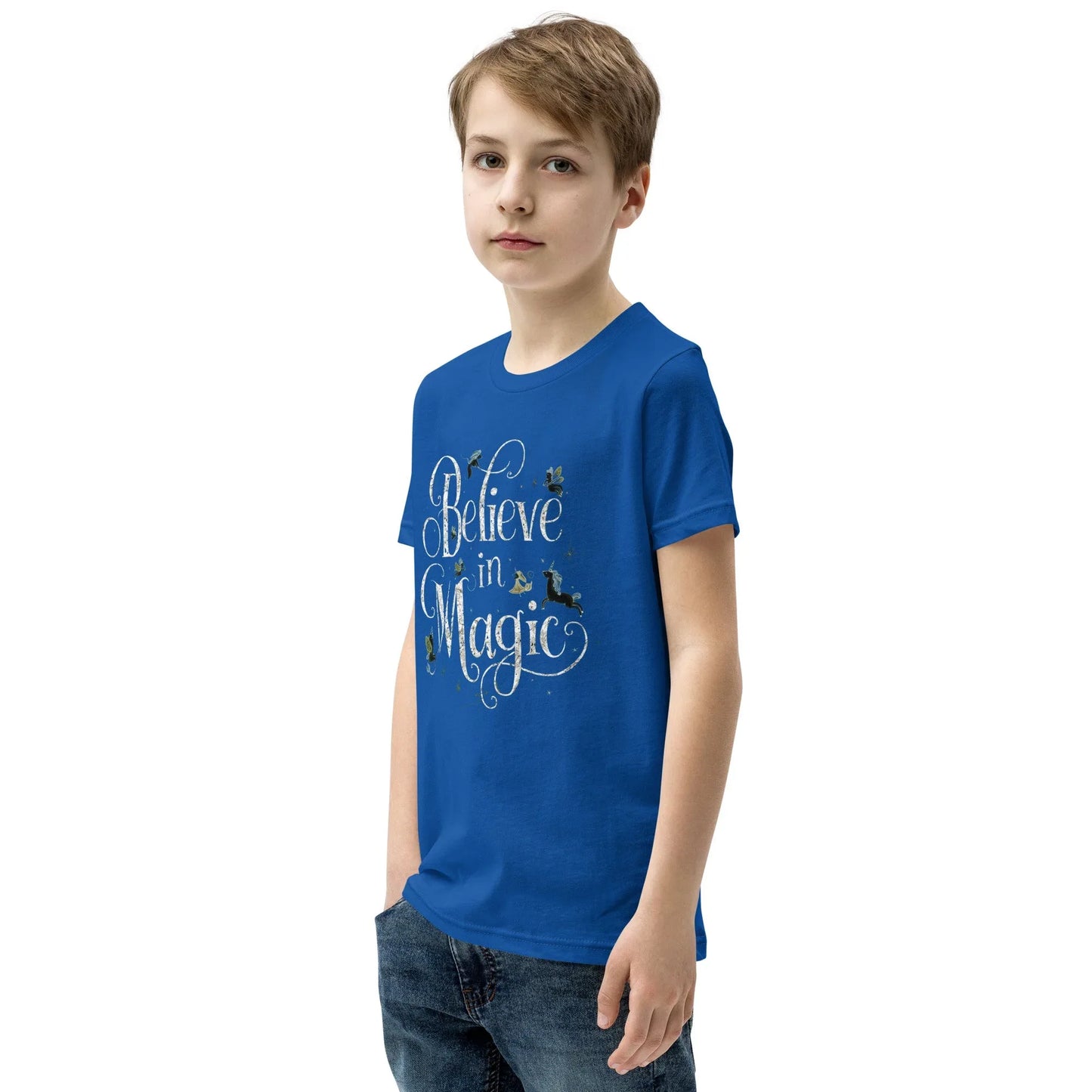 Youth Short Sleeve | BELIEVE IN MAGIC - T-Shirt - AwRans Clothing