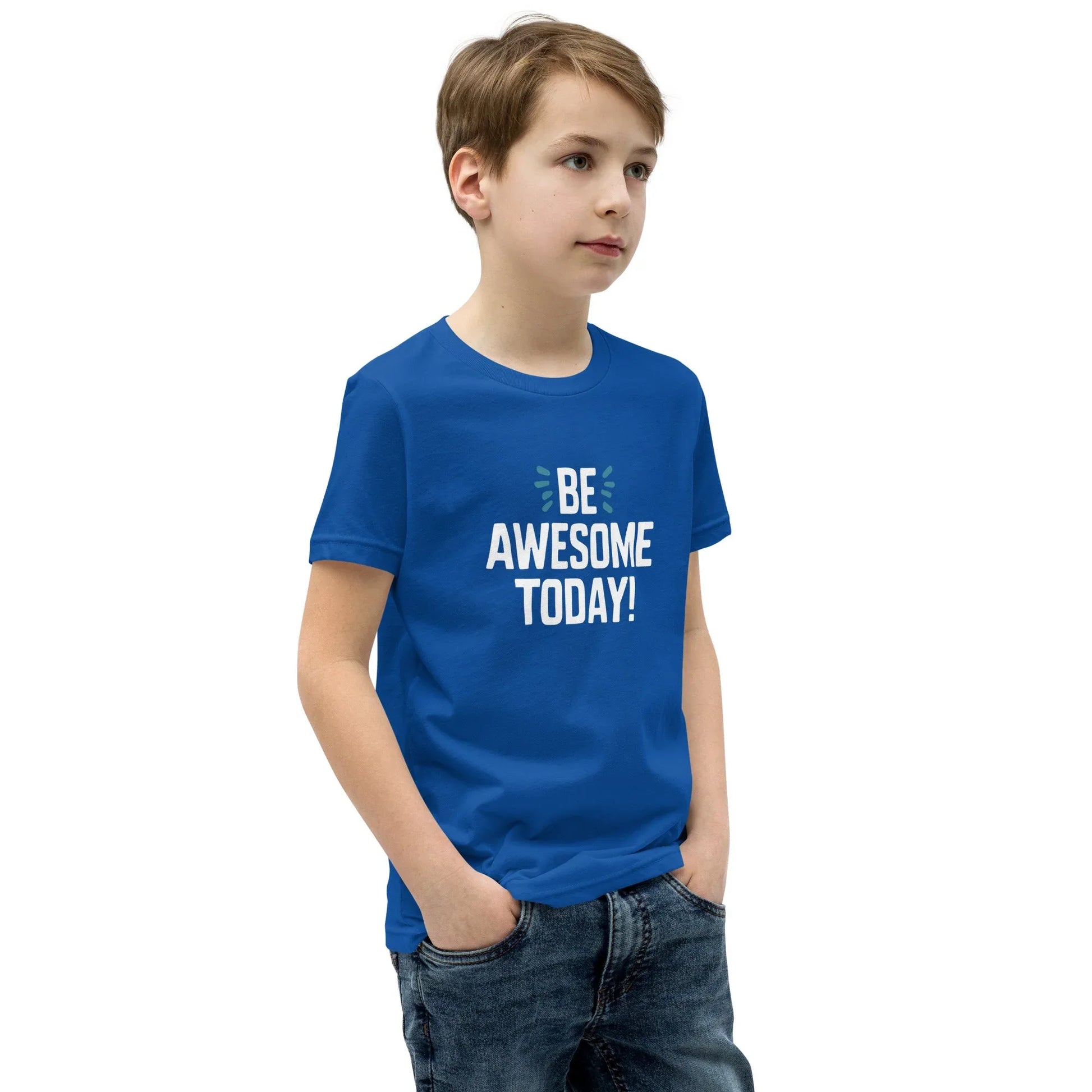 Youth Short Sleeve | BE AWESOME TODAY! - T-Shirt - AwRans Clothing