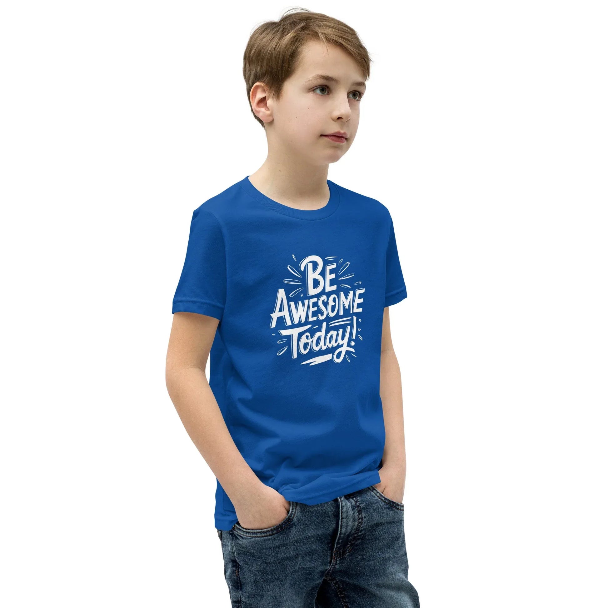 Youth Short Sleeve | BE AWESOME TODAY! - T-Shirt - AwRans Clothing