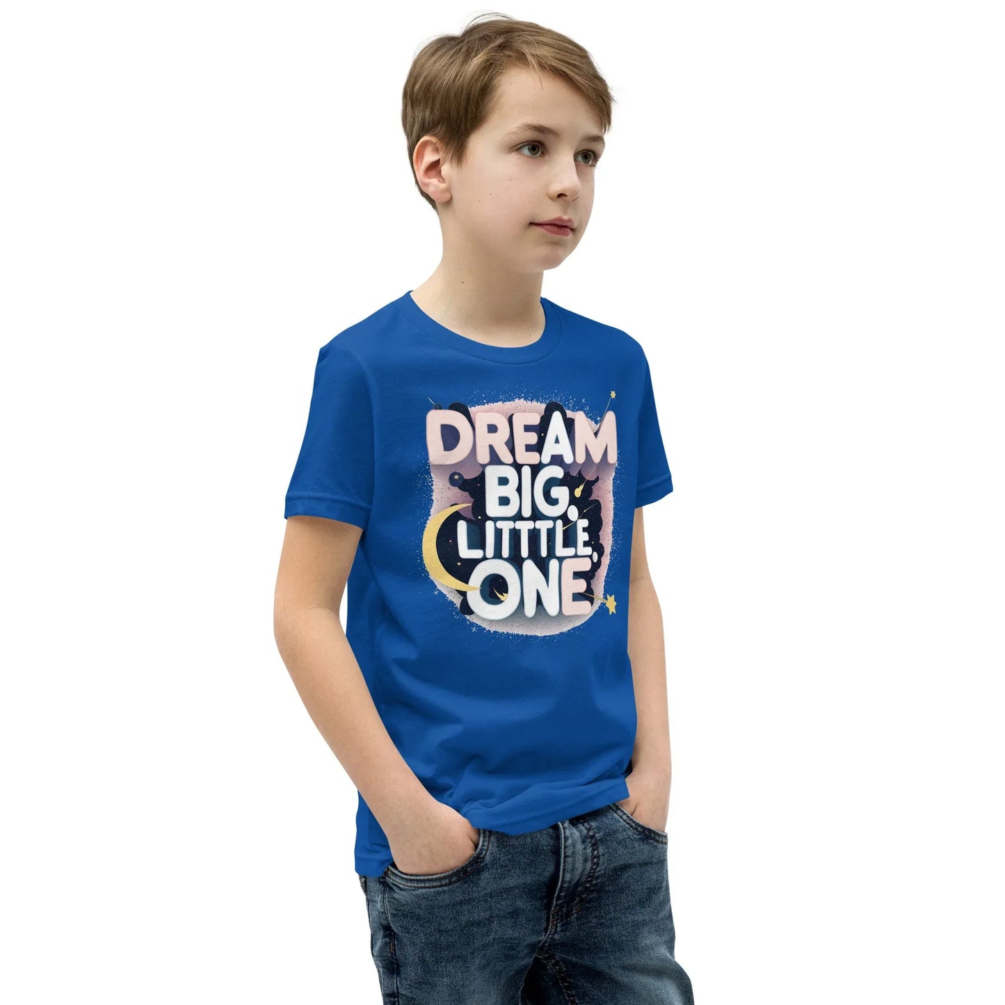 Youth Short Sleeve | DREAM BIG LITTLE ONE - T-Shirt - AwRans Clothing