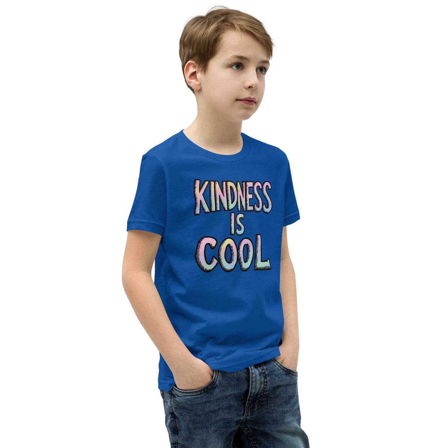 Youth Short Sleeve | KINDNESS IS COOL - T-Shirt - AwRans Clothing