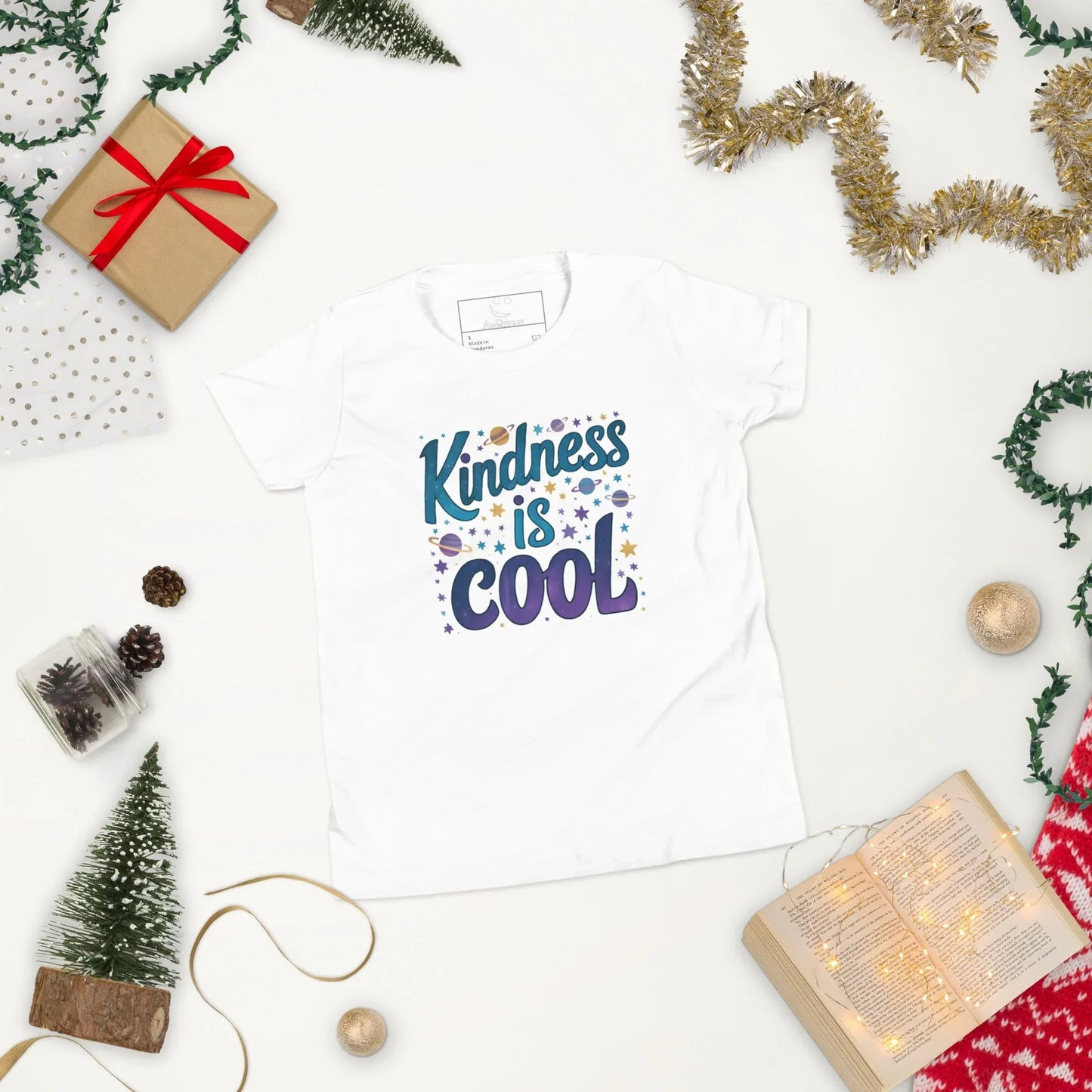 Youth Short Sleeve | KINDNESS IS COOL - T-Shirt - AwRans Clothing