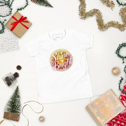 Youth Short Sleeve | Shine And Bright - T-Shirt - AwRans Clothing