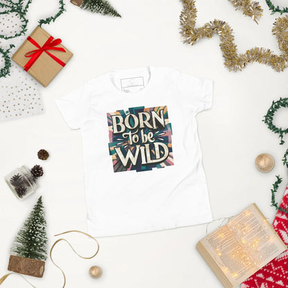 Youth Short Sleeve | Born To Be Wild - T-Shirt - AwRans Clothing