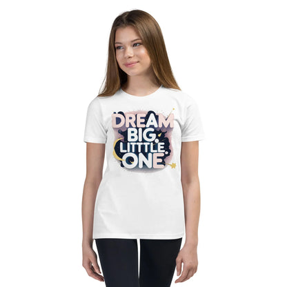 Youth Short Sleeve | DREAM BIG LITTLE ONE - T-Shirt - AwRans Clothing