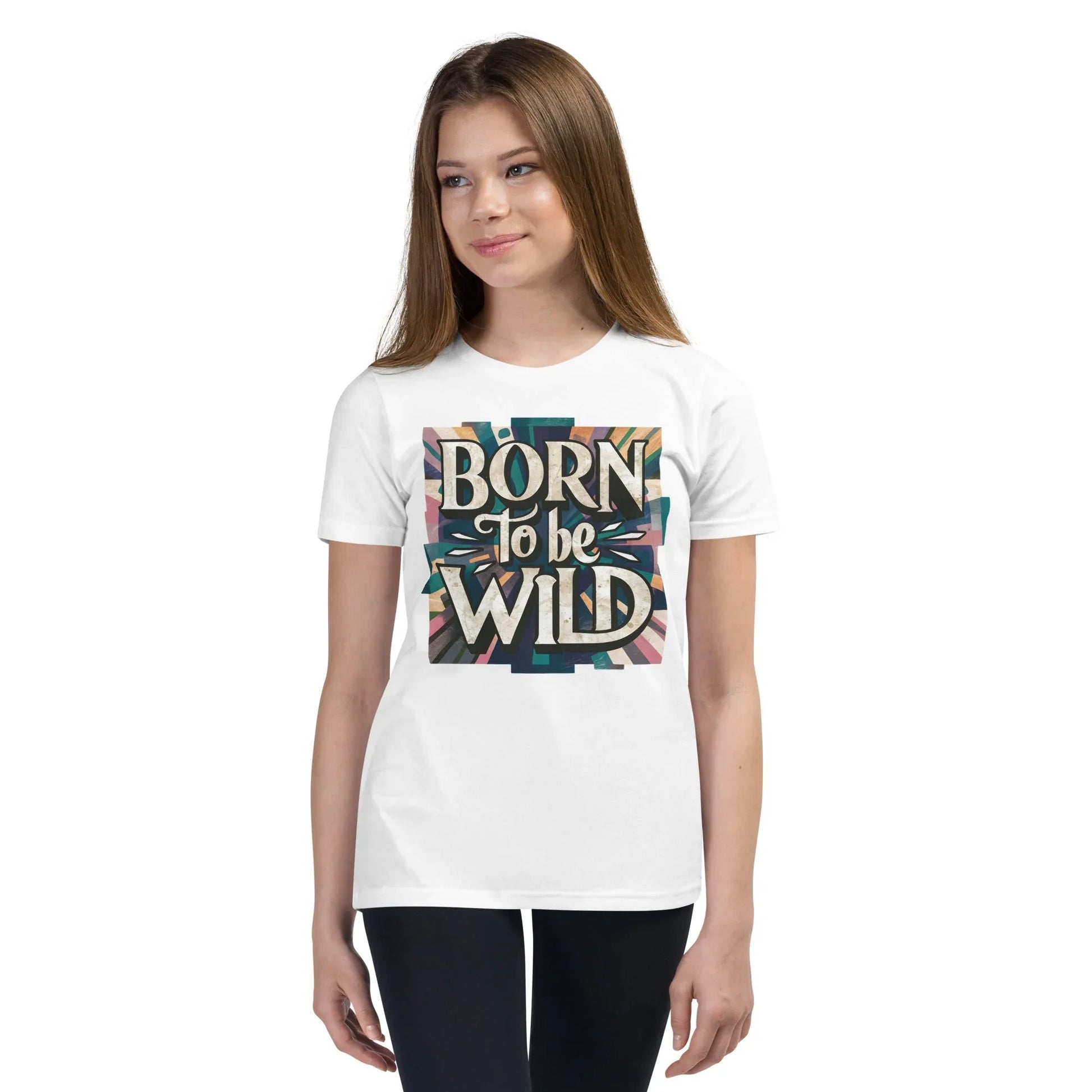 Youth Short Sleeve | Born To Be Wild - T-Shirt - AwRans Clothing