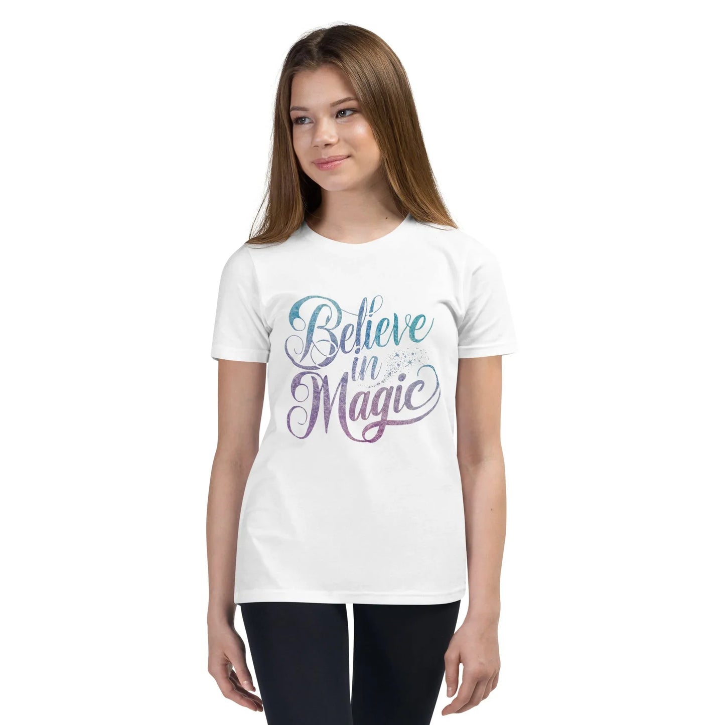 Youth Short Sleeve | BELIEVE IN MAGIC - T-Shirt - AwRans Clothing