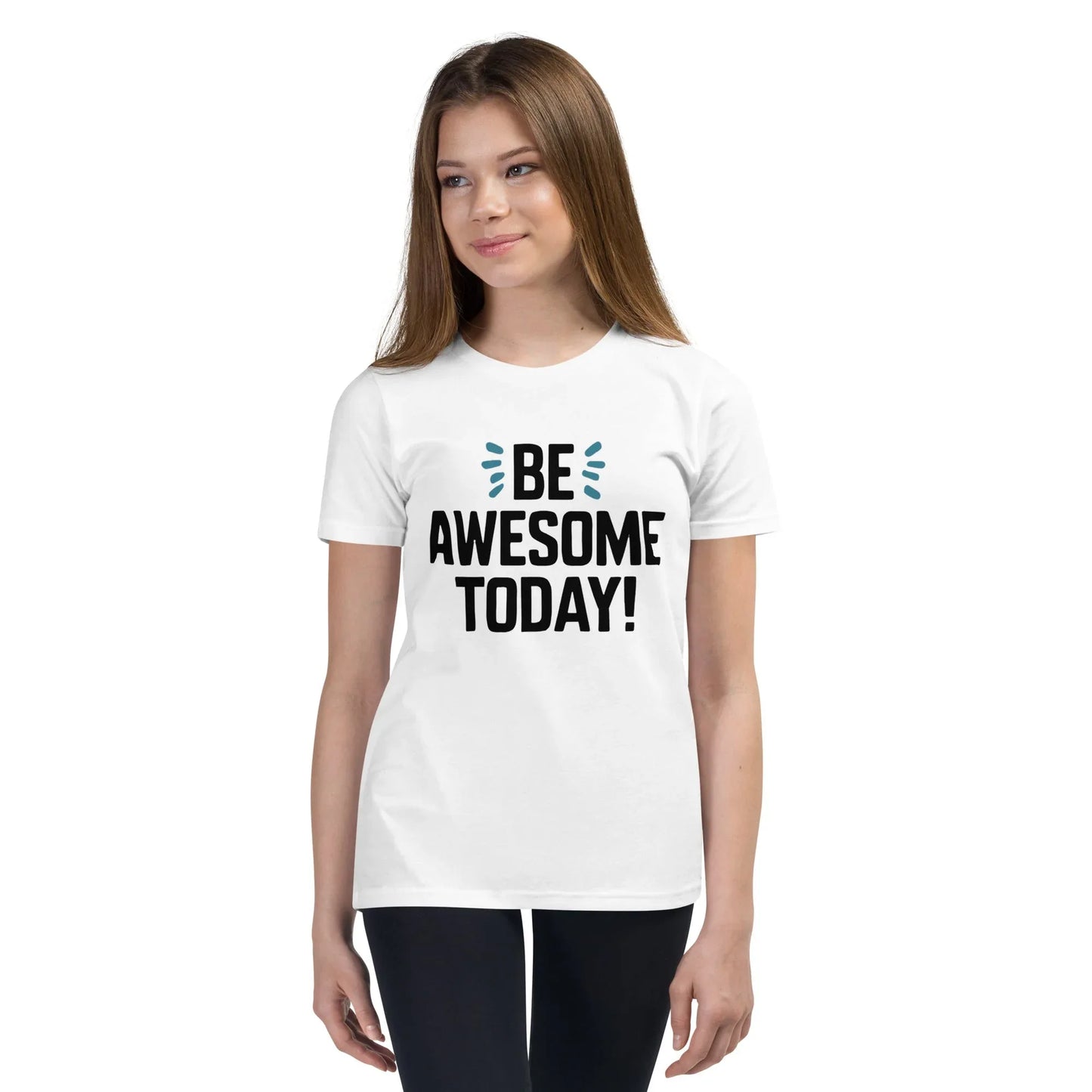 Youth Short Sleeve | BE AWESOME TODAY! - T-Shirt - AwRans Clothing