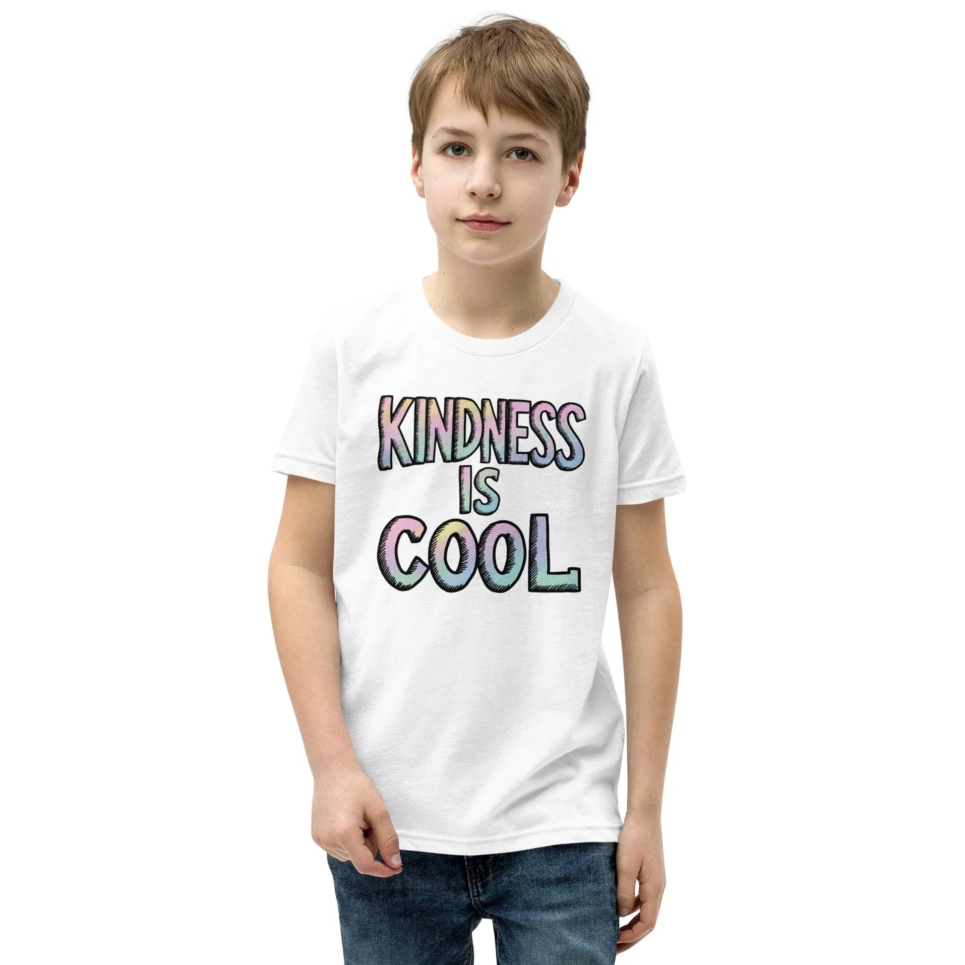 Youth Short Sleeve | KINDNESS IS COOL - T-Shirt - AwRans Clothing