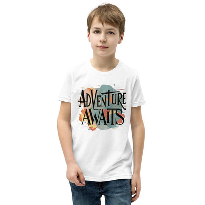 Youth Short Sleeve | Adventure Awaits - T-Shirt - AwRans Clothing