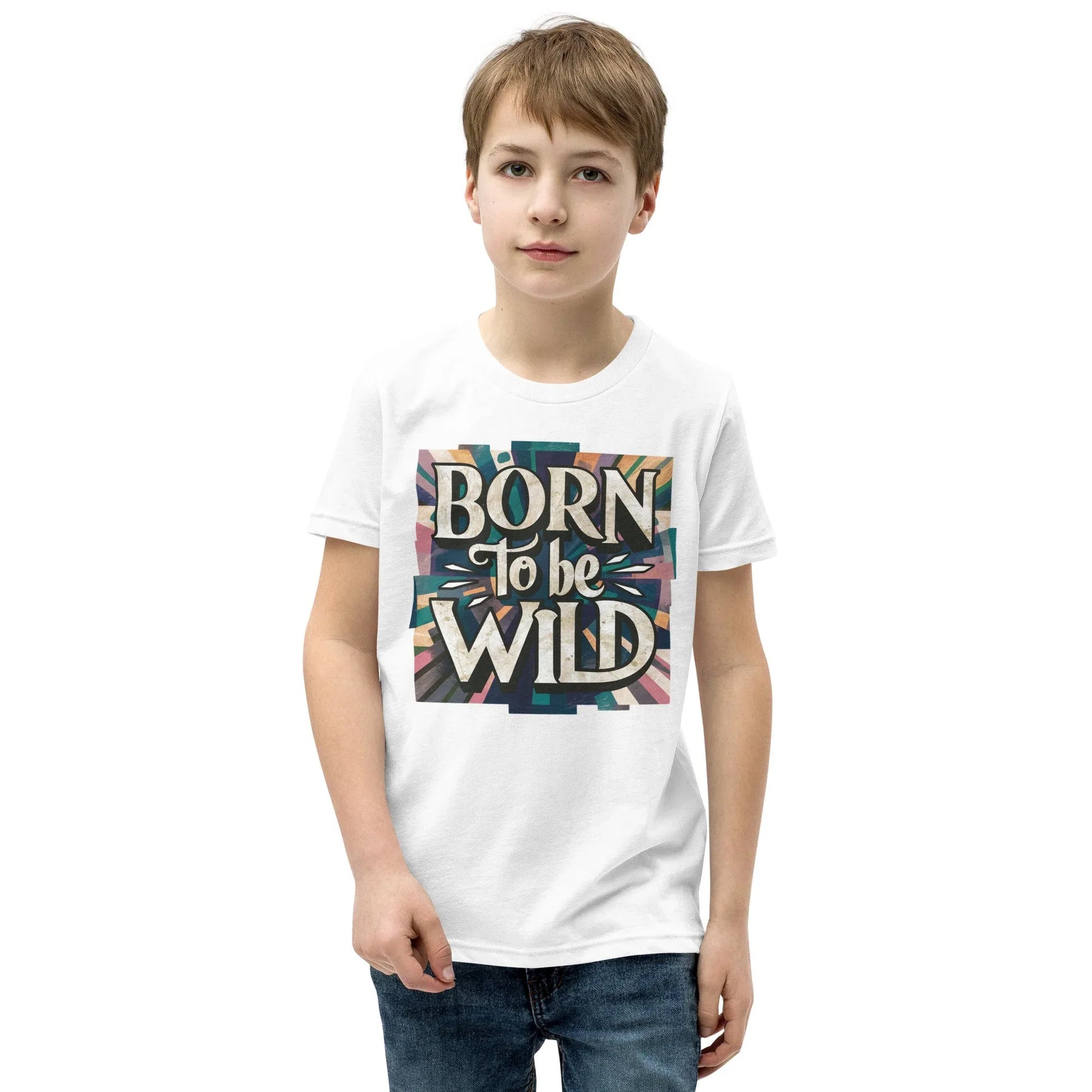 Youth Short Sleeve | Born To Be Wild - T-Shirt - AwRans Clothing