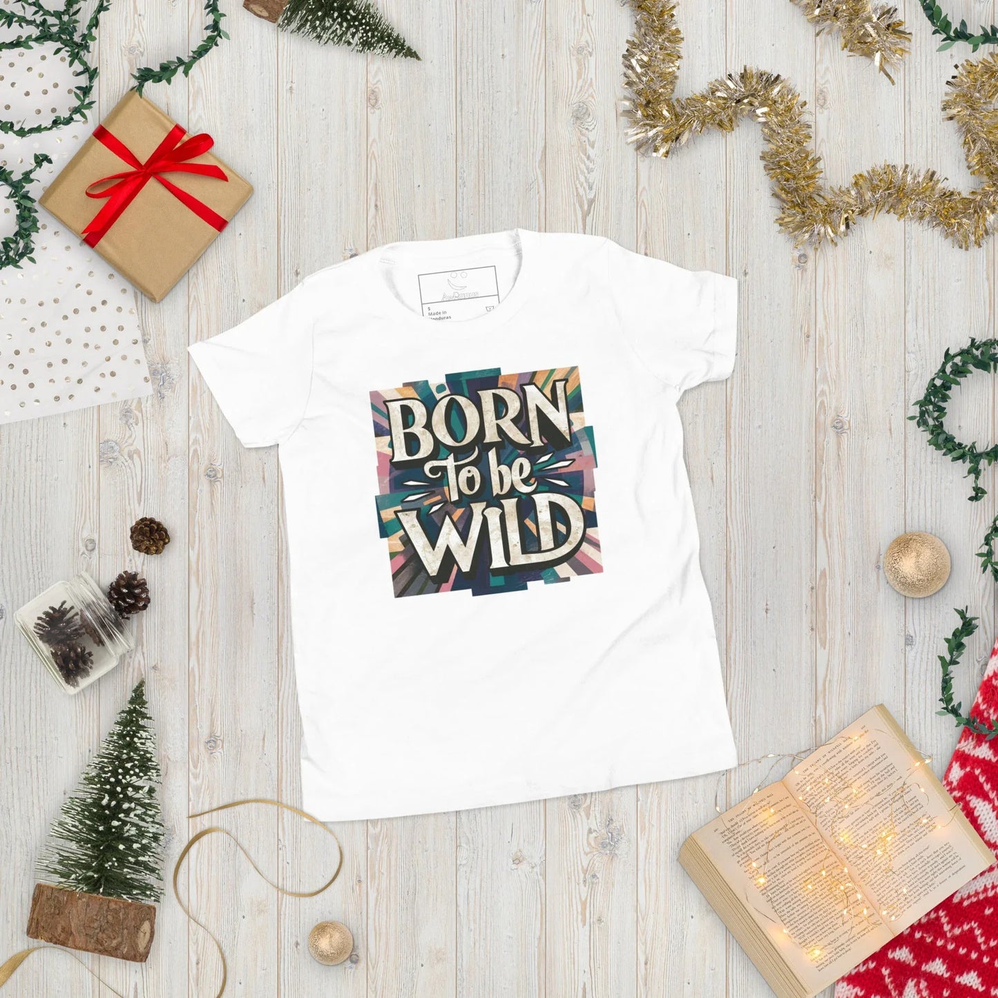 Youth Short Sleeve | Born To Be Wild - T-Shirt - AwRans Clothing