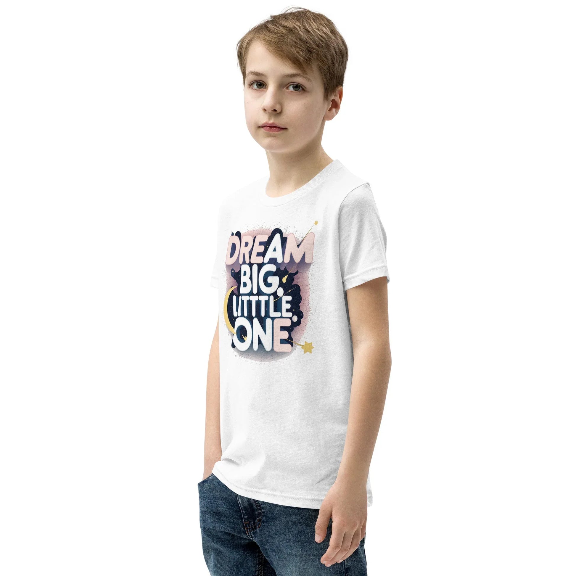 Youth Short Sleeve | DREAM BIG LITTLE ONE - T-Shirt - AwRans Clothing