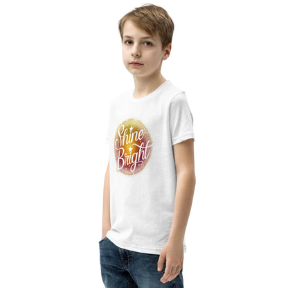 Youth Short Sleeve | Shine And Bright - T-Shirt - AwRans Clothing