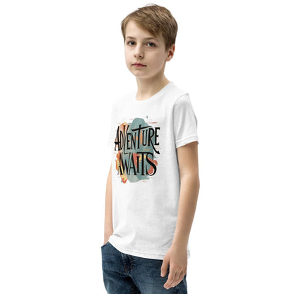 Youth Short Sleeve | Adventure Awaits - T-Shirt - AwRans Clothing