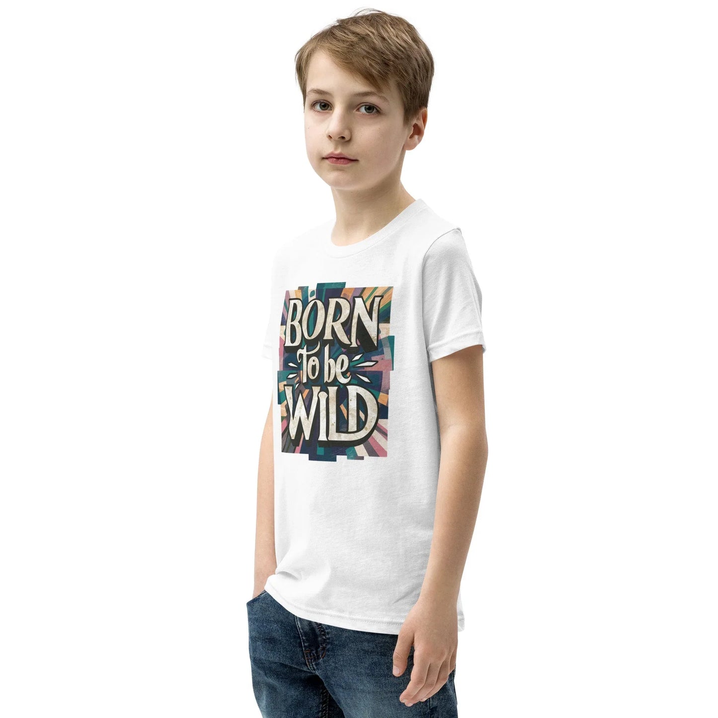 Youth Short Sleeve | Born To Be Wild - T-Shirt - AwRans Clothing