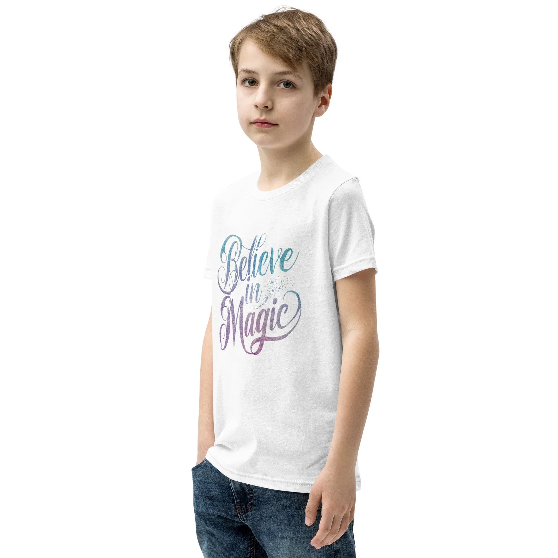 Youth Short Sleeve | BELIEVE IN MAGIC - T-Shirt - AwRans Clothing