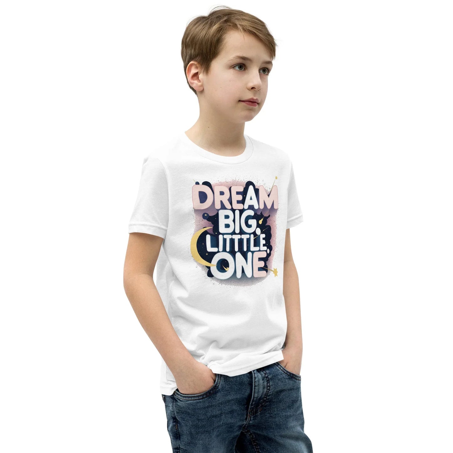 Youth Short Sleeve | DREAM BIG LITTLE ONE - T-Shirt - AwRans Clothing