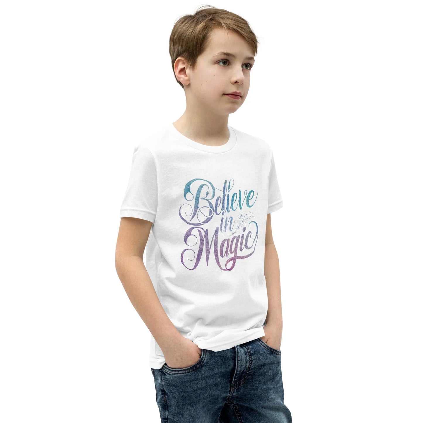 Youth Short Sleeve | BELIEVE IN MAGIC - T-Shirt - AwRans Clothing